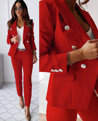 Conjunto Mujer Blazer Ajustado