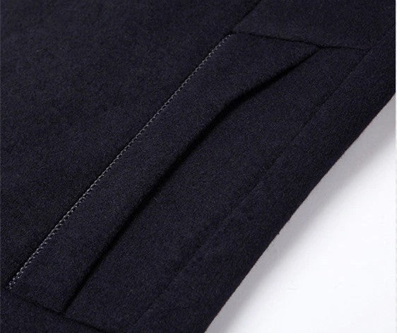 Chaqueta Acolchada Hombre con Cierre de Botones