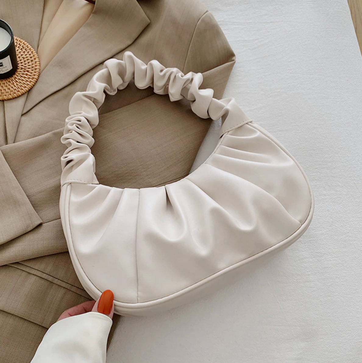 Bolso de mano Mujer diseño estructurado asas superiores