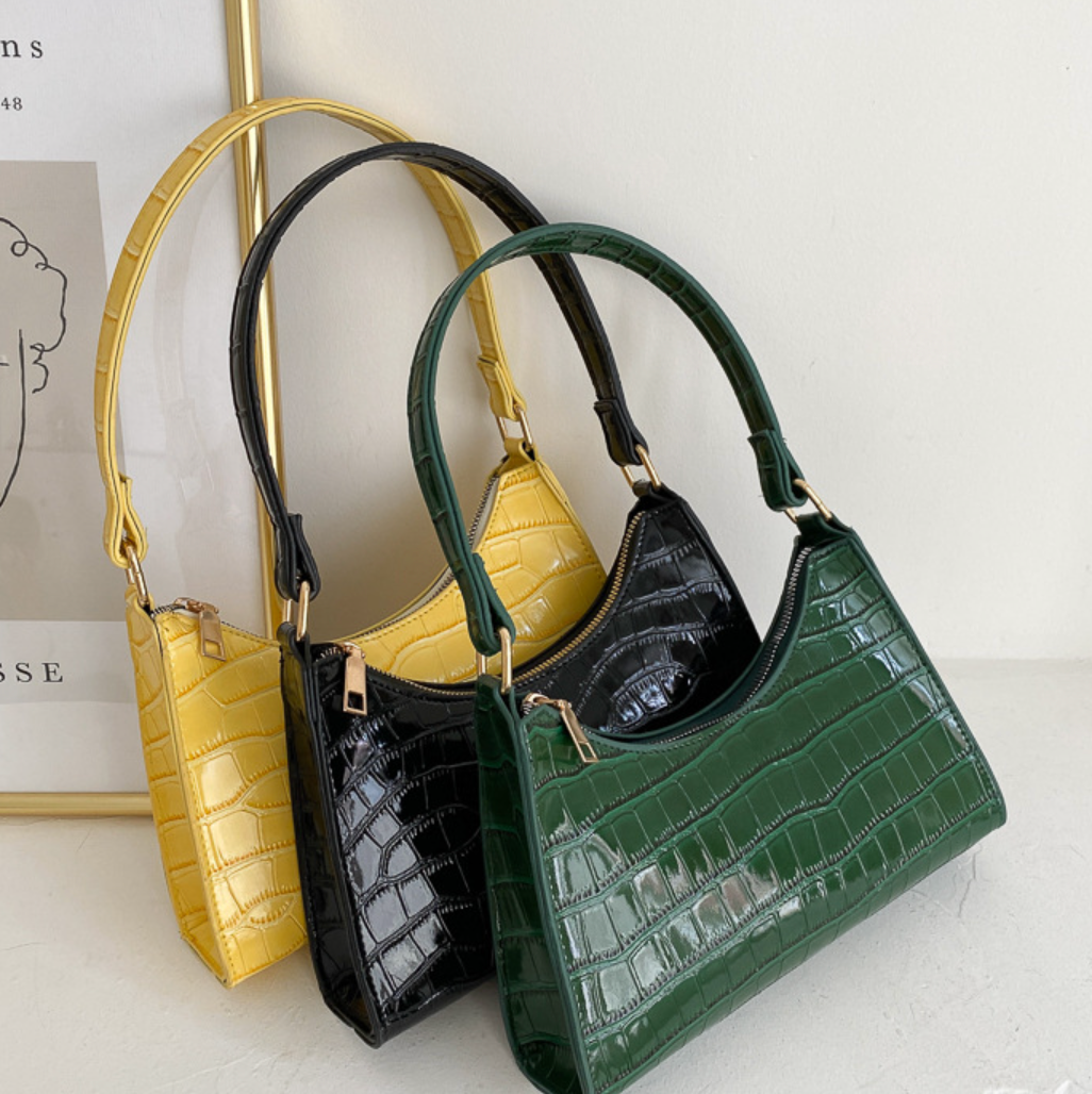 Bolso Mujer de Cuero Estructurado y Elegante