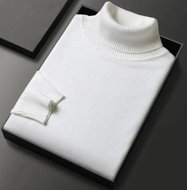 Jersey Hombre Clásico Cuello Alto Ajuste Regular