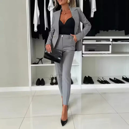 Conjunto Mujer Blazer Ajustado