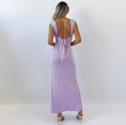 Vestido Mujer Corte Entallado Detalles Sutiles