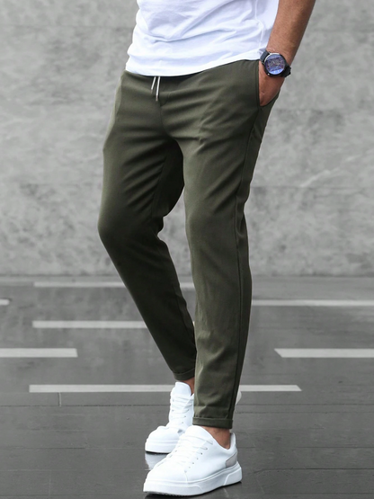 Pantalón Hombre Elástico Ajuste Slim Estilo Versátil - Mavetta