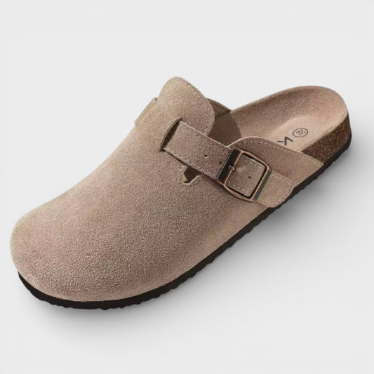 Zuecos Mujer Suela de Corcho Hebilla Ajustable - Mavetta