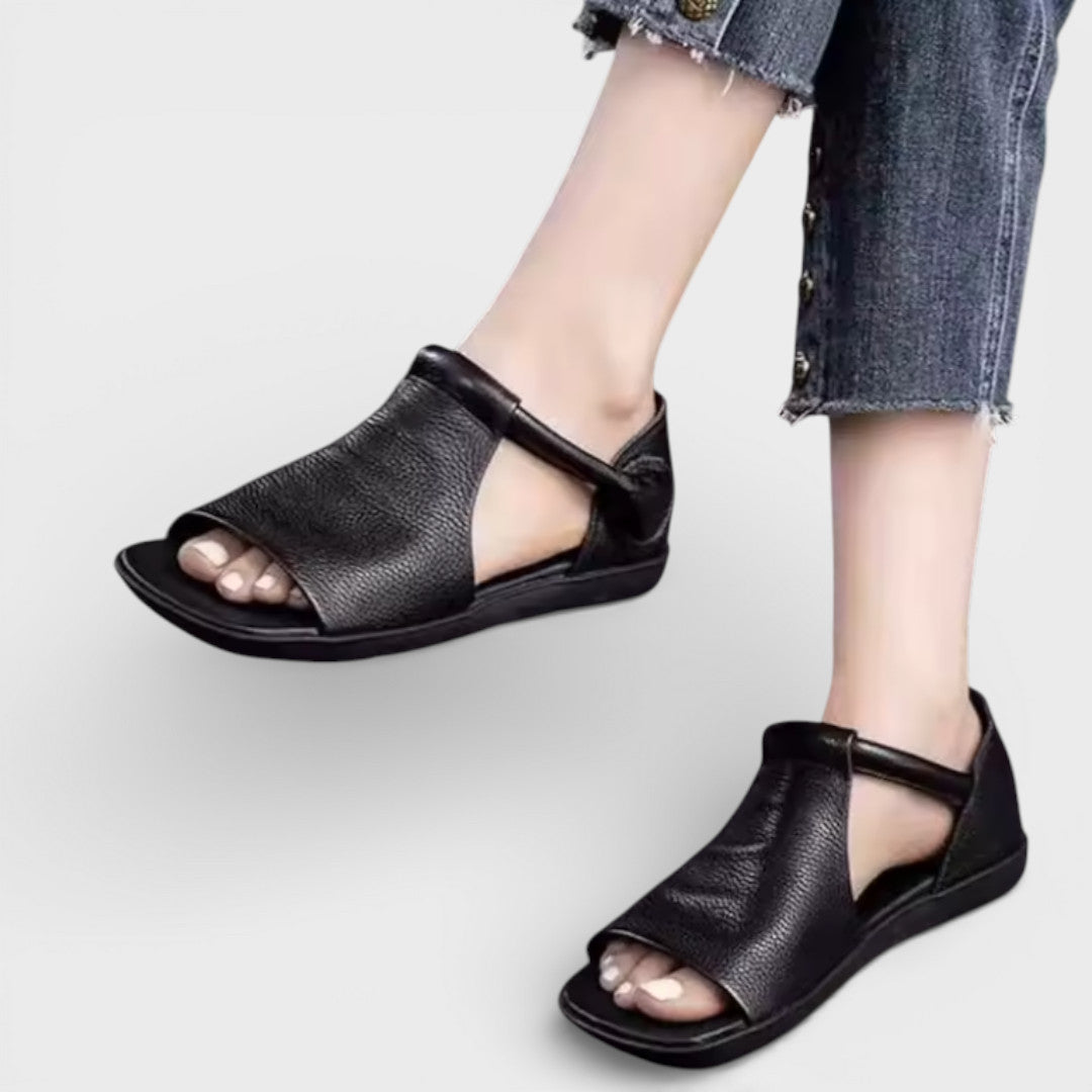 Sandalias Mujer Planas Estilo Retro - Mavetta