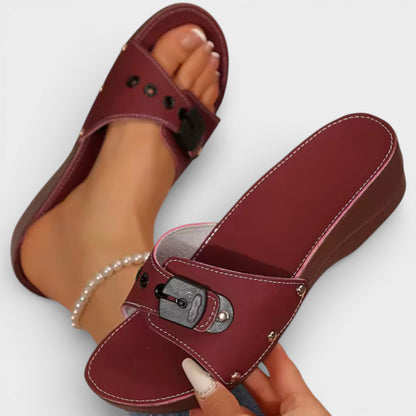 Sandalias Cuña Mujer Comodas Estilo Elegante