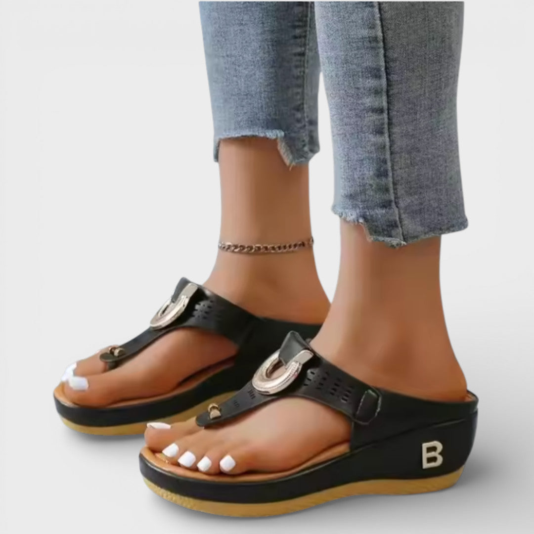 Sandalias Mujer Cuña Plataforma Comoda - Mavetta