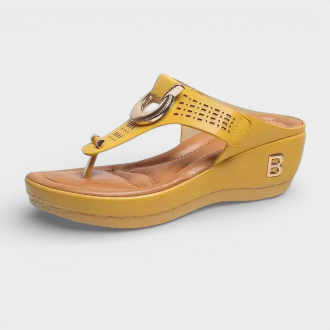 Sandalias Mujer Cuña Plataforma Comoda