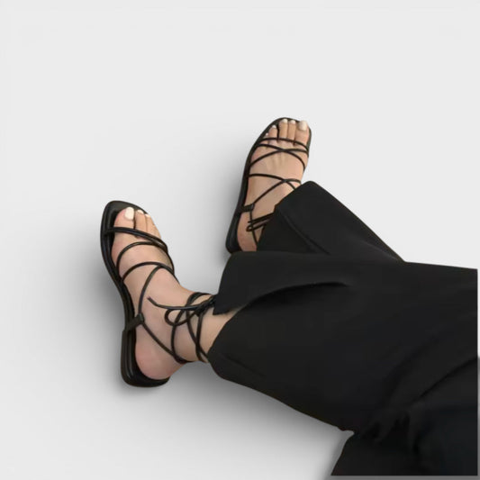 Sandalias Mujer de Tiras Punta Cuadrada - Mavetta