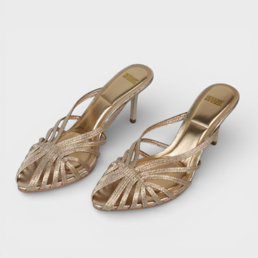 Sandalias Mujer Tacón Aguja Elegante - Mavetta