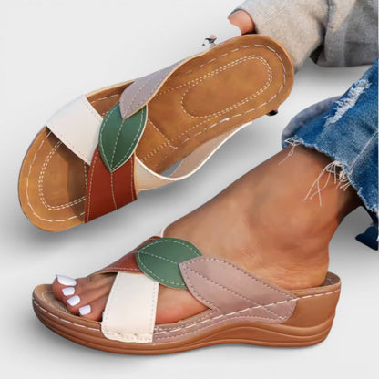 Sandalias Cuña Mujer Antideslizantes Elegantes