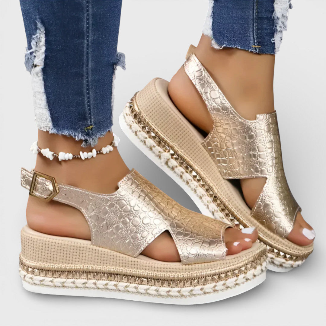 Sandalias Mujer Cuña Comodas - Mavetta