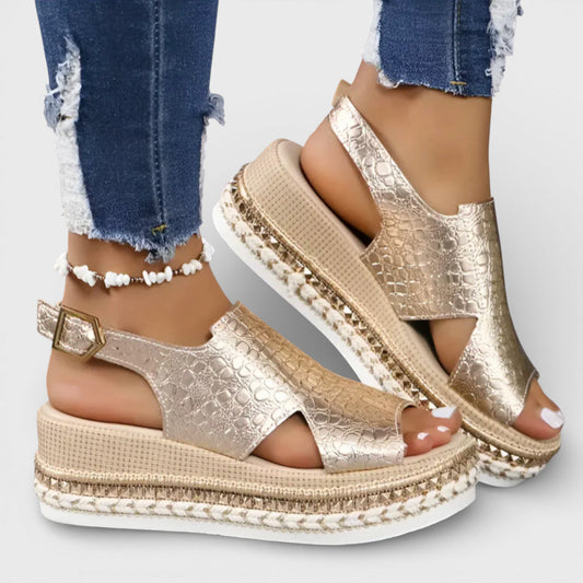 Sandalias Mujer Cuña Comodas - Mavetta
