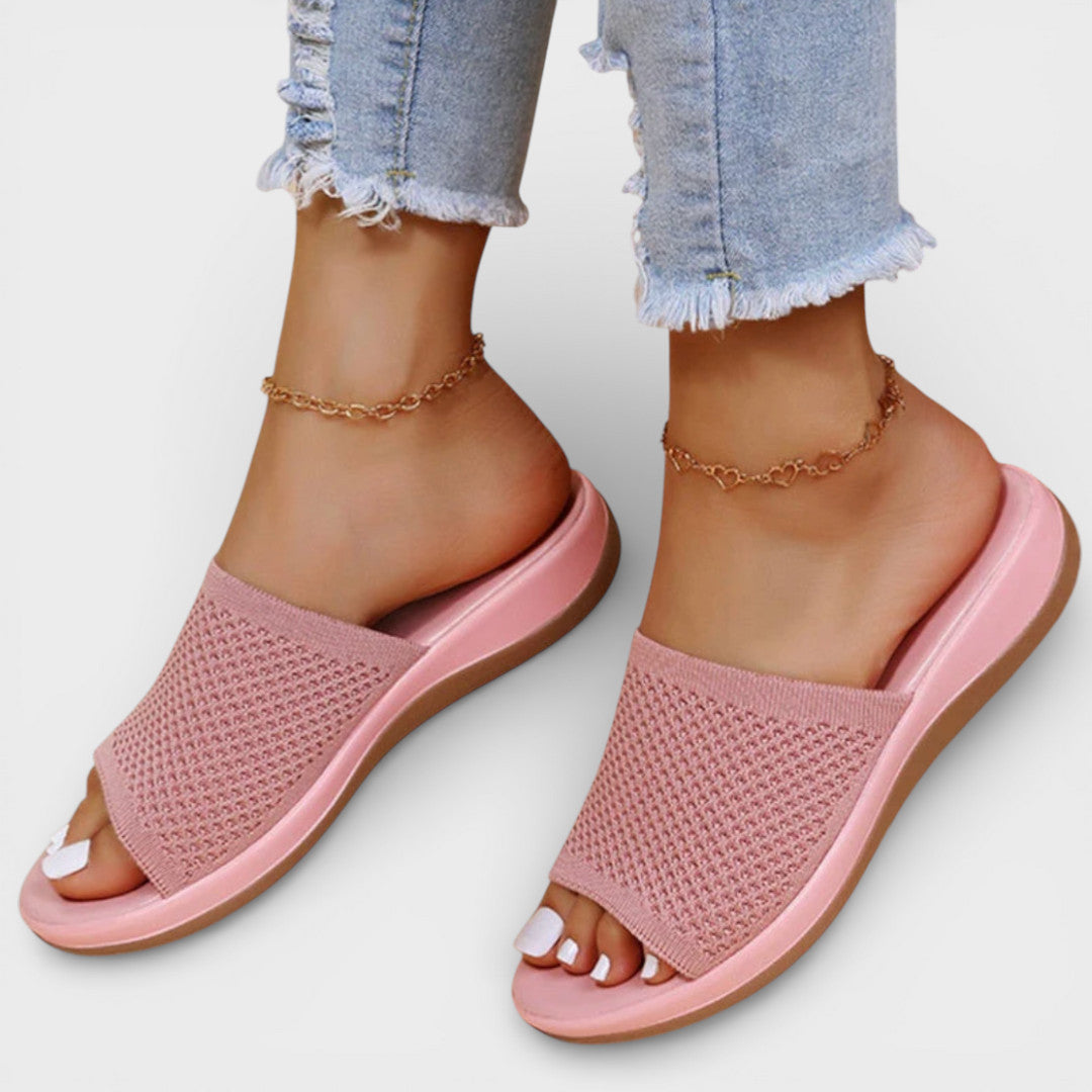 Sandalias Plataforma Mujer Slide Suaves - Mavetta