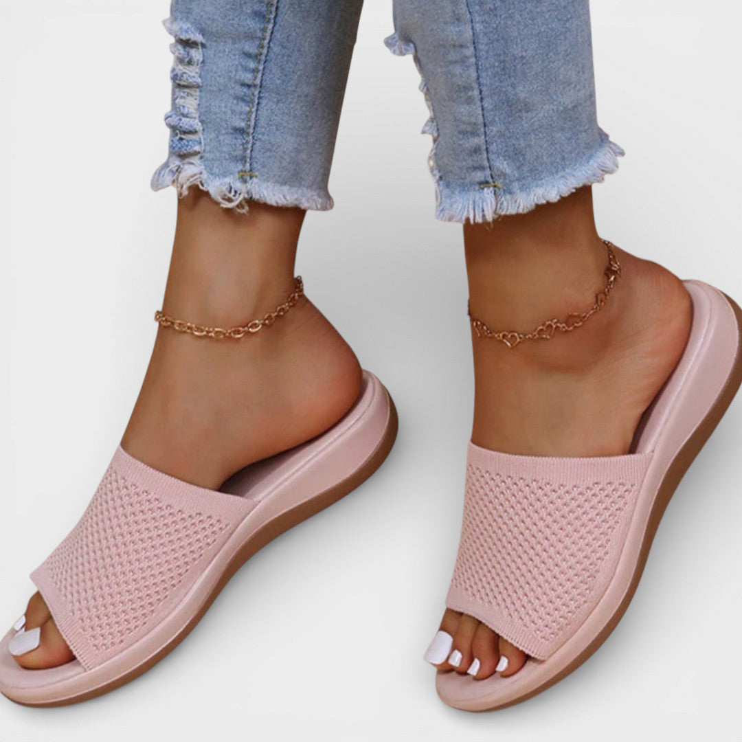 Sandalias Plataforma Mujer Slide Suaves