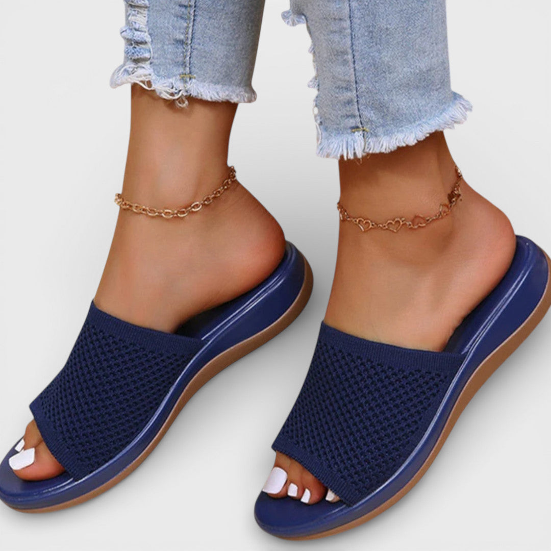 Sandalias Plataforma Mujer Slide Suaves