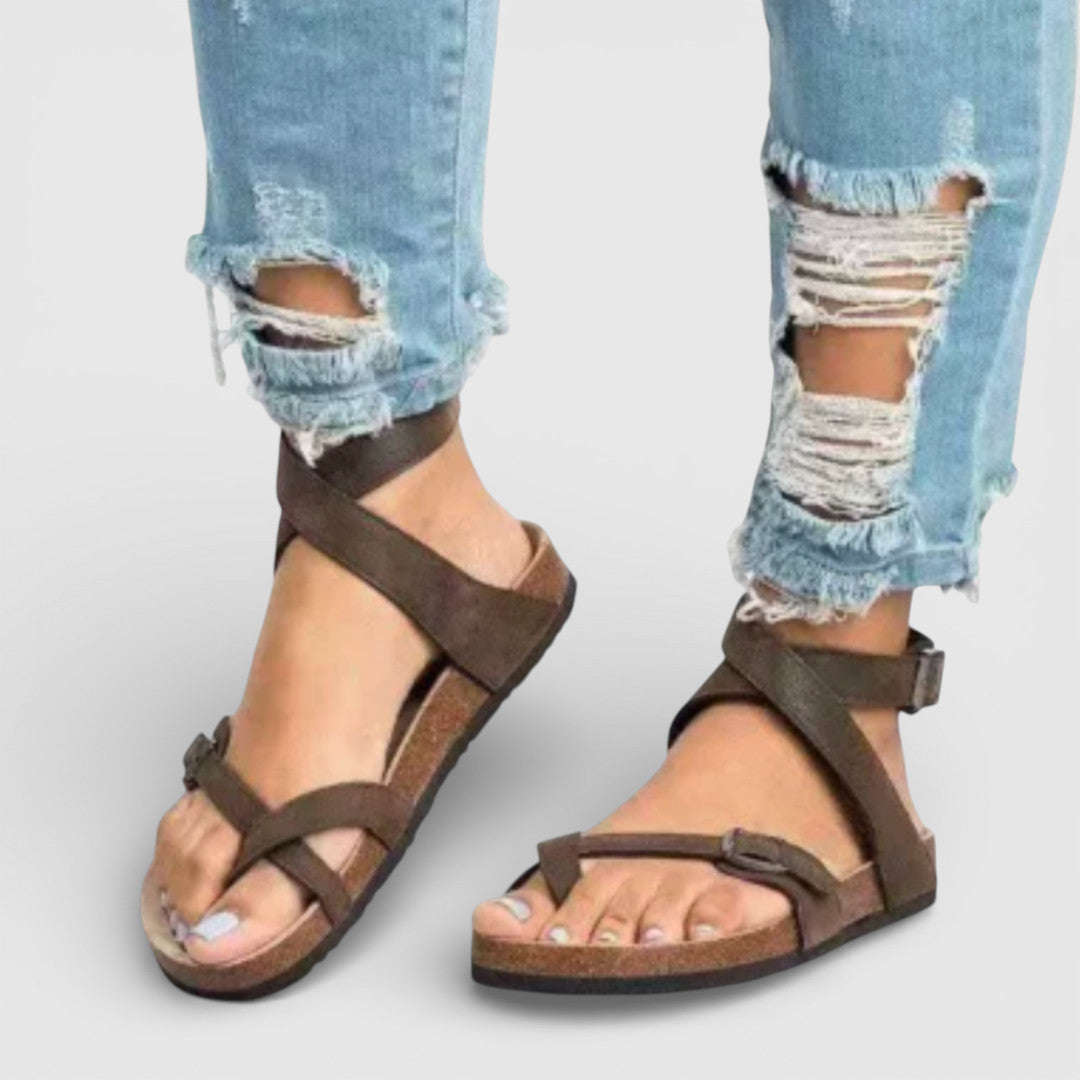 Sandalias Planas Mujer de Tiras Ajustables - Mavetta