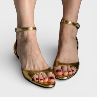 Sandalias Mujer Tacón Alto Tira en Tobillo - Mavetta