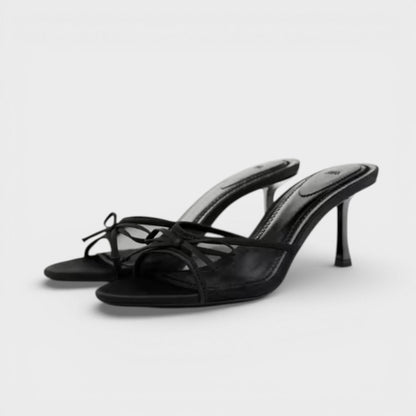 Sandalias Mujer Tacón Tiras Finas - Mavetta