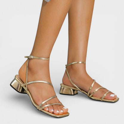 Sandalias Mujer Tacón Grueso Comodas Elegantes - Mavetta