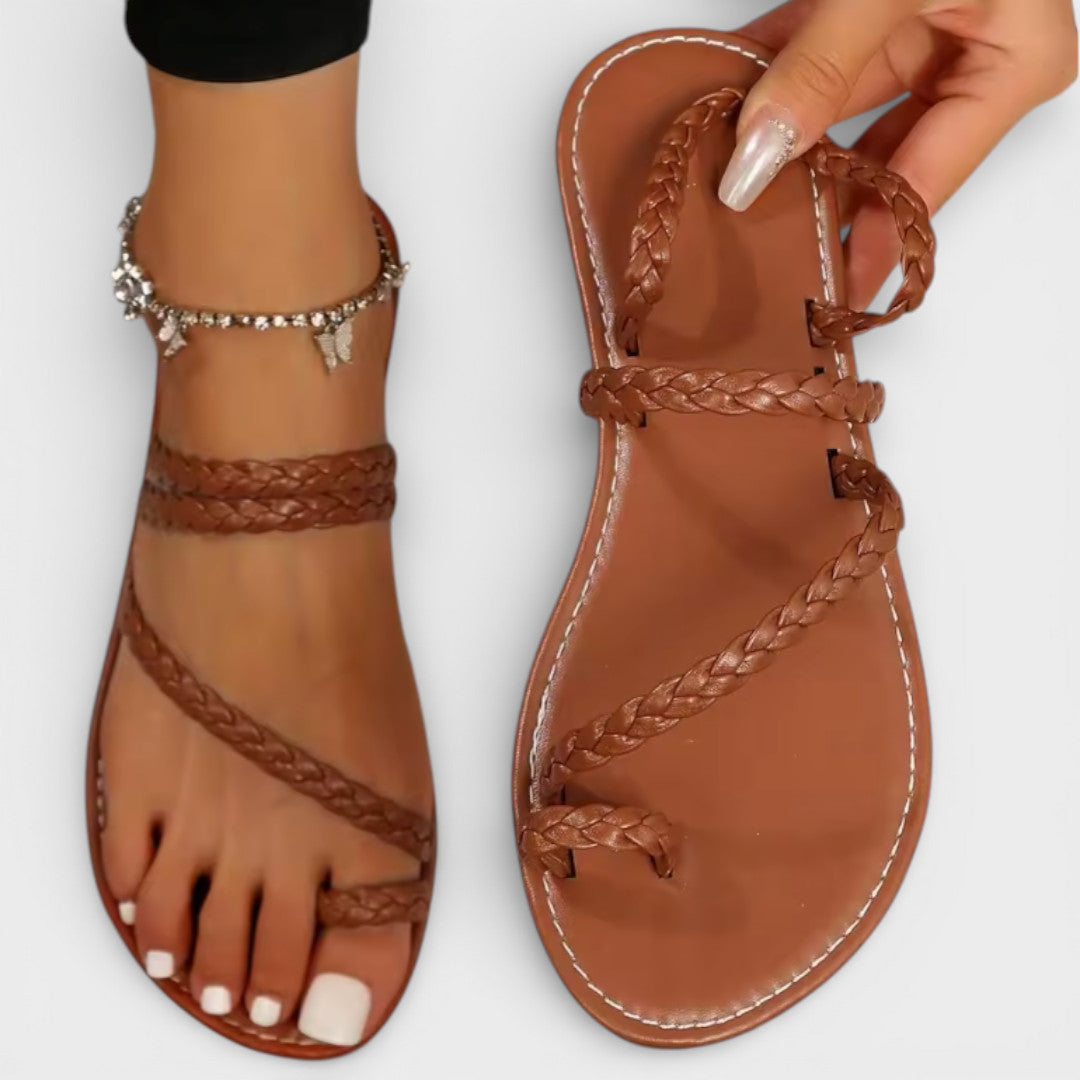 Sandalias Planas Mujer Comodas Ajuste Flexible - Mavetta
