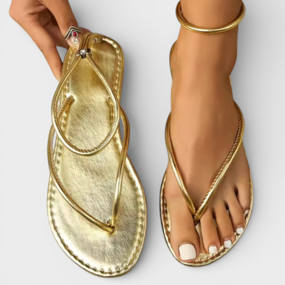 Sandalias Gladiadoras Mujer Planas Ajuste Seguro - Mavetta