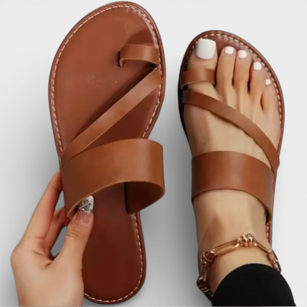 Sandalias Planas Mujer Diseño Minimalista - Mavetta