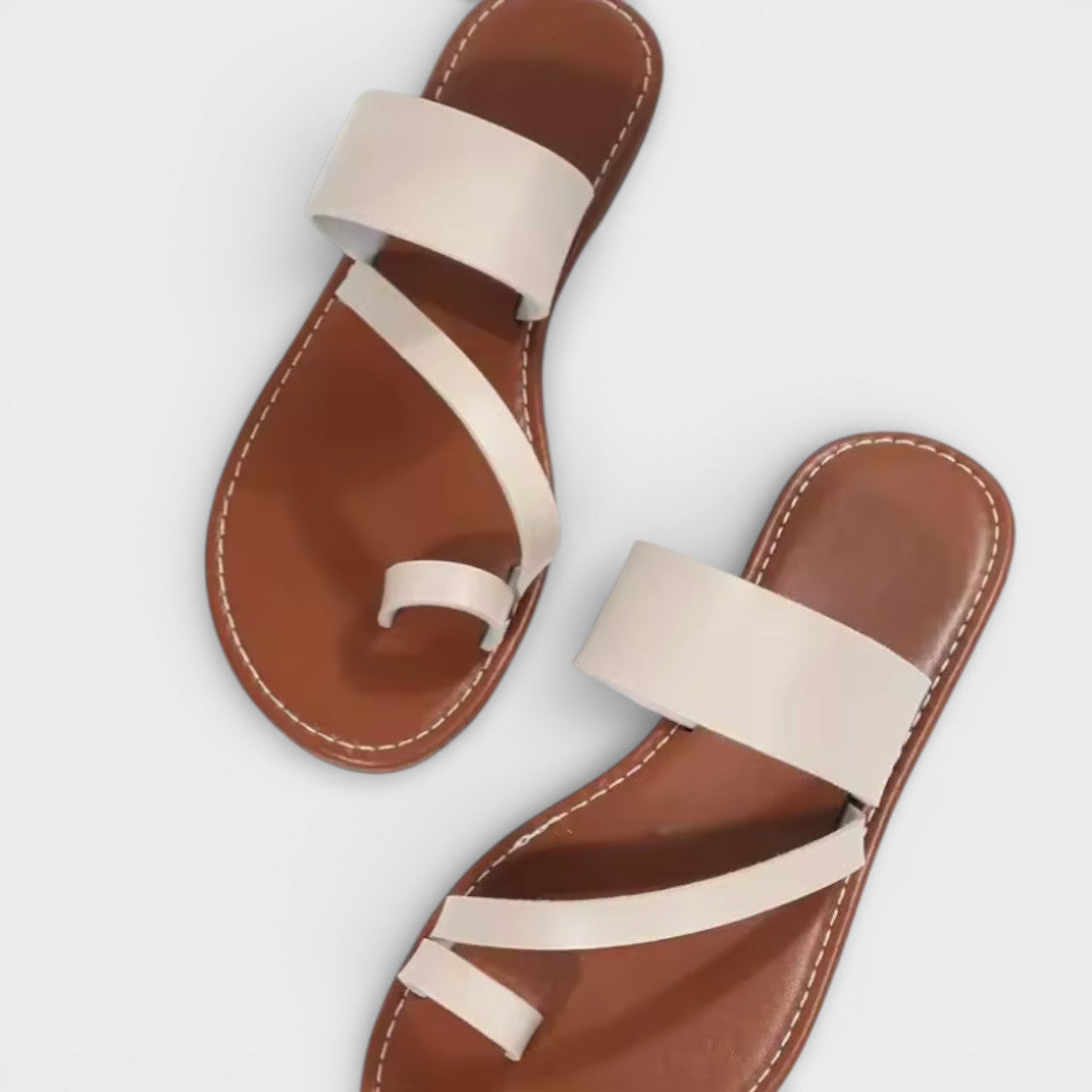 Sandalias Planas Mujer Diseño Minimalista