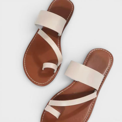 Sandalias Planas Mujer Diseño Minimalista