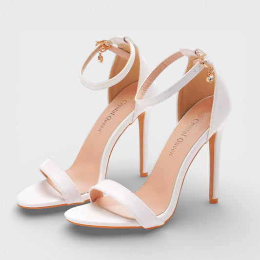 Sandalias Mujer Tacón Fino Estilo Fiesta - Mavetta