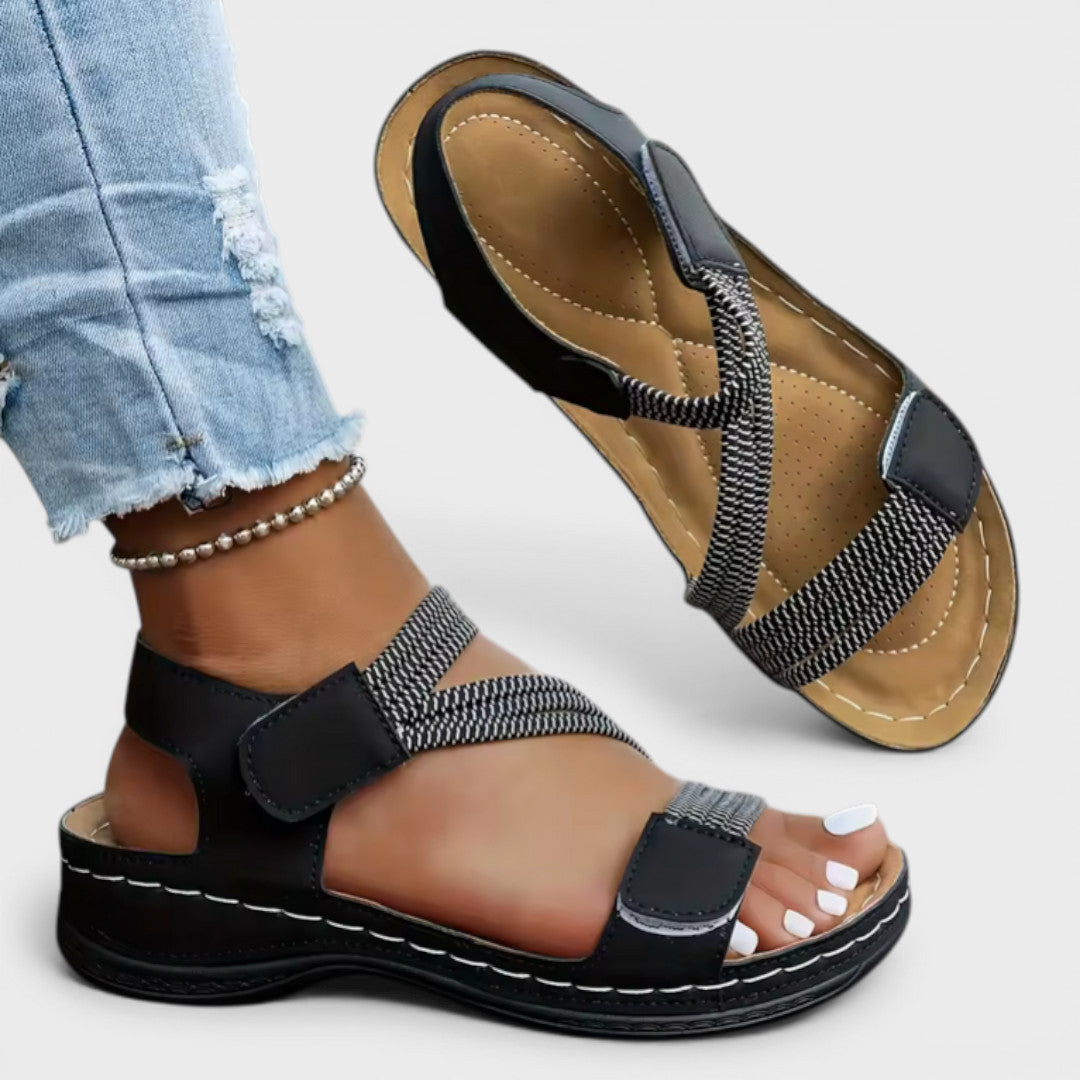 Sandalias Cuña Mujer Suela Gruesa Confort - Mavetta