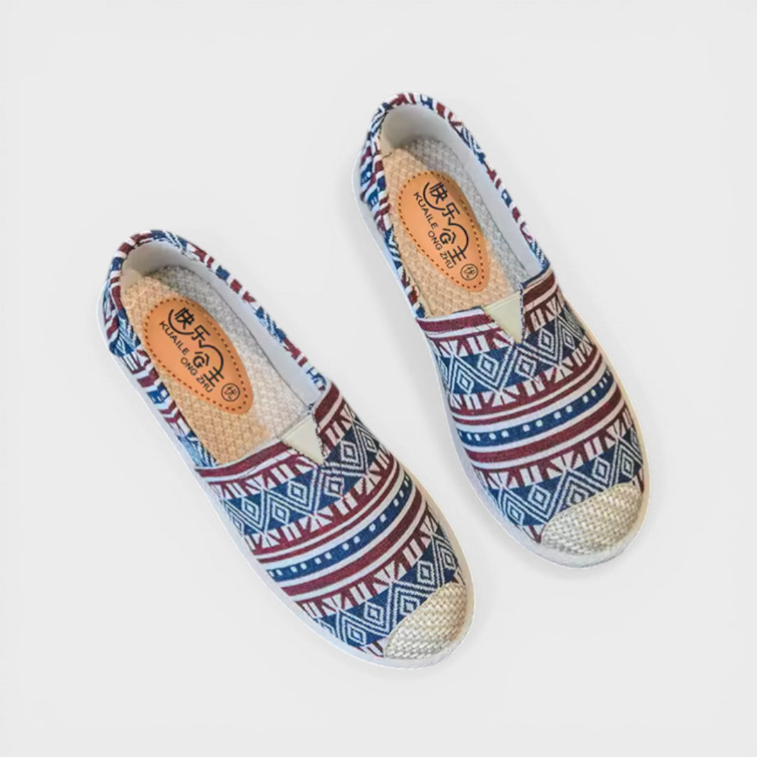 Alpargatas Mujer Slip On Estilo Bohemio