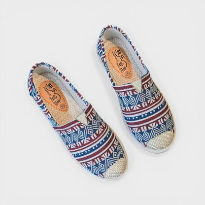 Alpargatas Mujer Slip On Estilo Bohemio