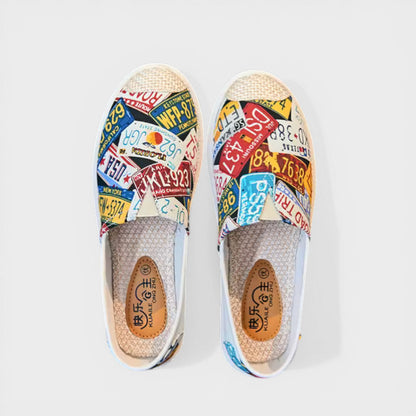 Alpargatas Mujer Slip On Estilo Bohemio