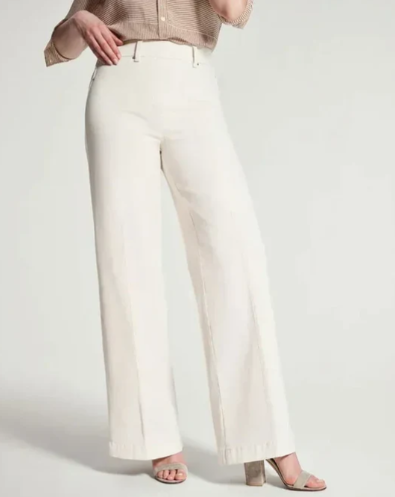 Jeans Mujer de Pierna Ancha Corte Recto