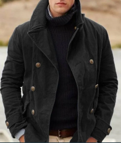 Abrigo Invierno Hombre Casual con Solapas - Mavetta