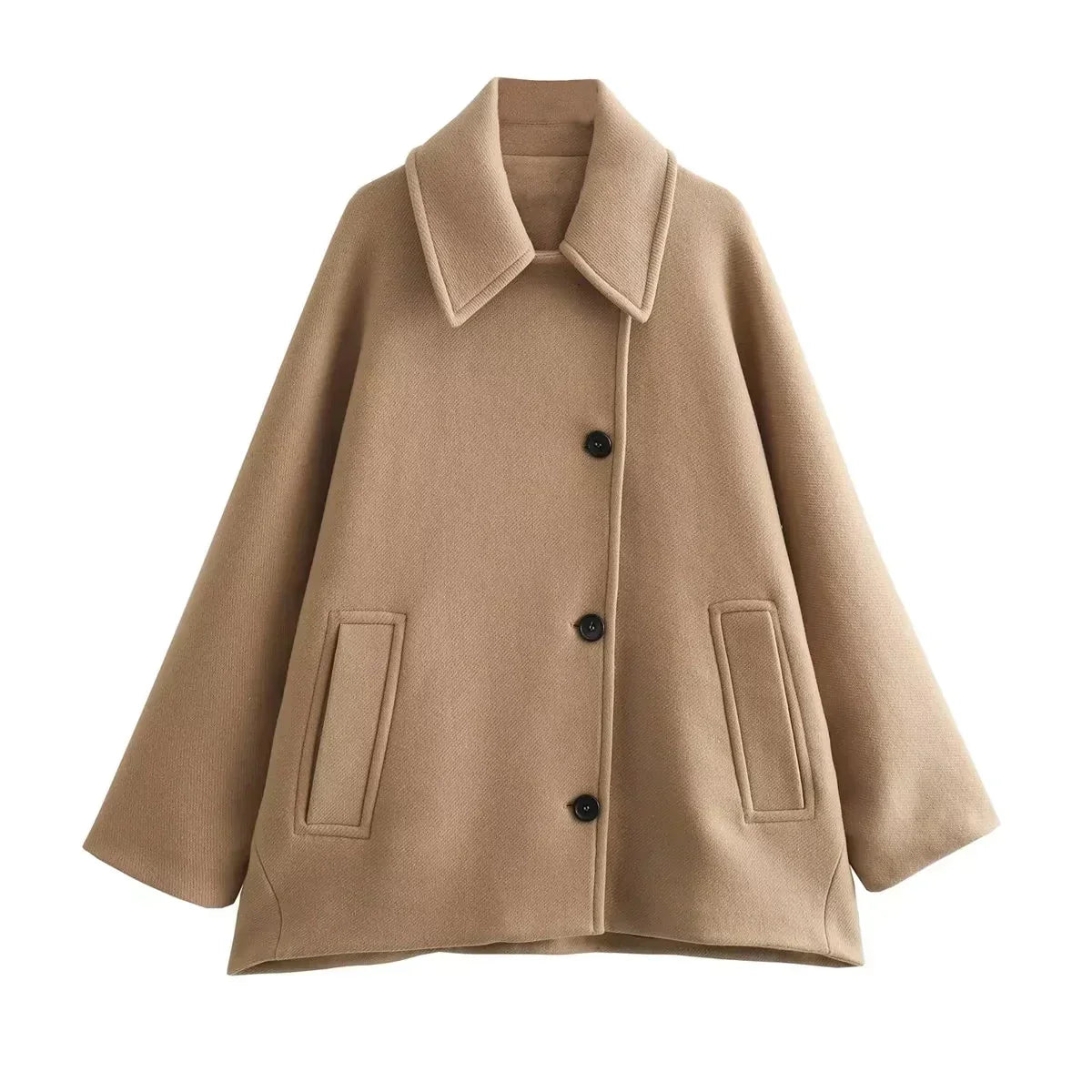 Abrigo Mujer Acolchado Invierno con Capucha Ajuste Regular