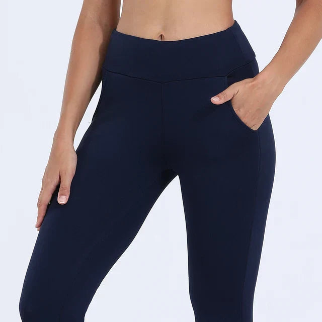 Legging Mujer Térmico Forro Polar Talle Alto