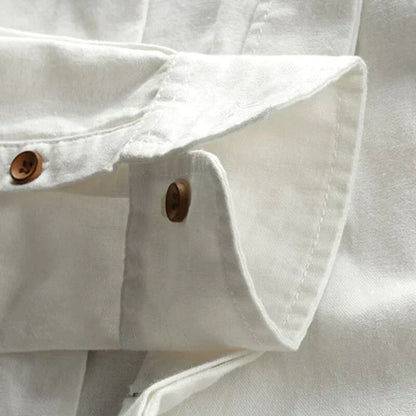 Camisa Hombre Estilo Japonés Corte Katana