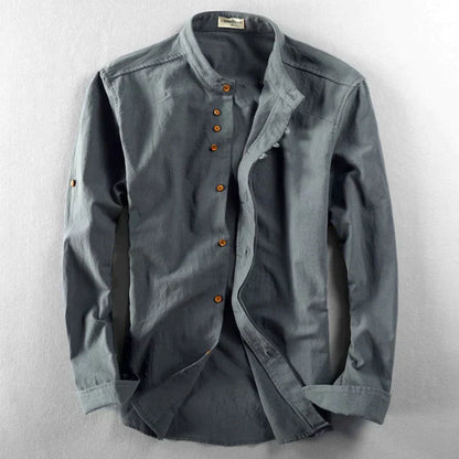 Camisa Hombre Estilo Japonés Corte Katana