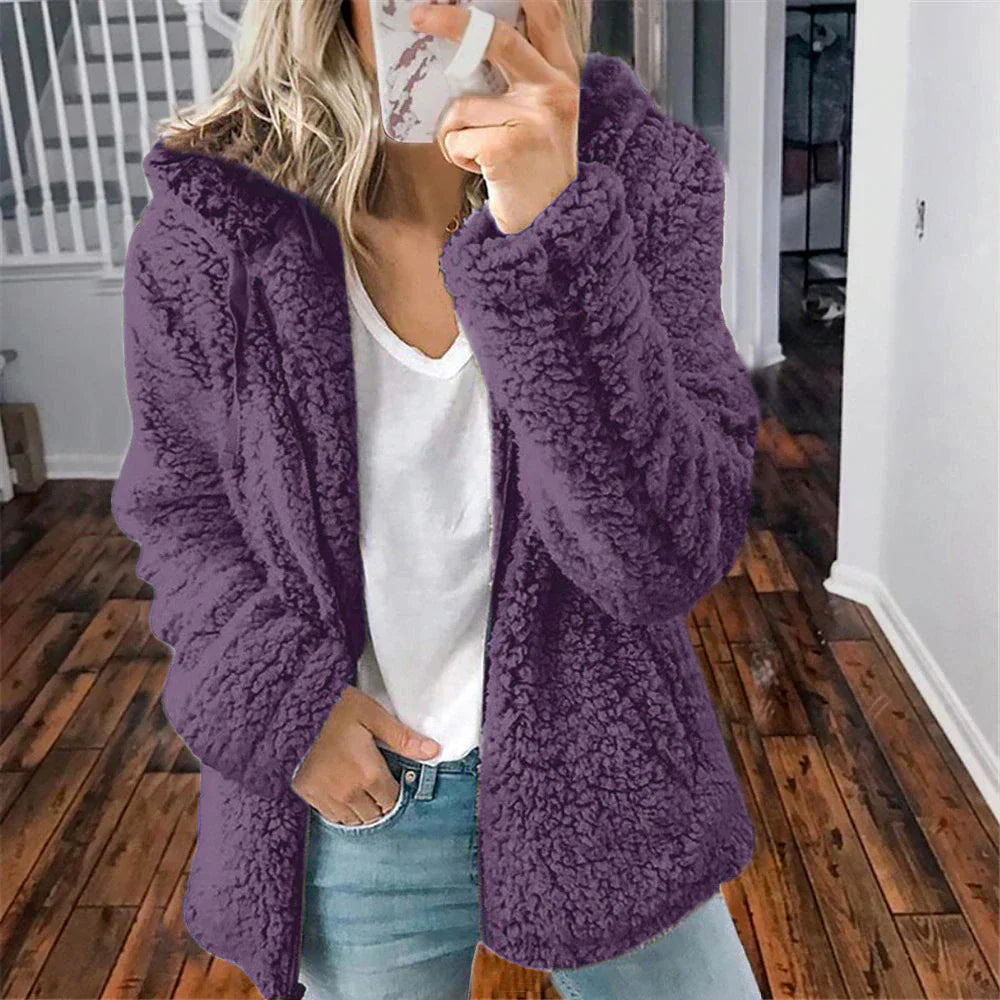 Chaqueta Mujer de Invierno con Capucha y Acolchada