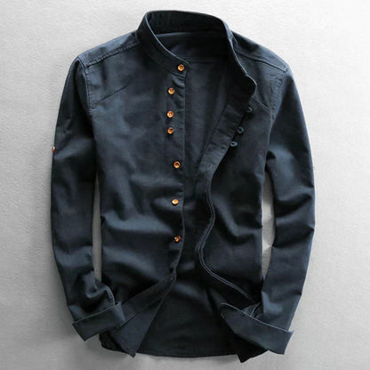 Camisa Hombre Estilo Japonés Corte Katana