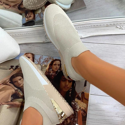 Zapatillas Mujer Slip-on Transpirables y Ligeras