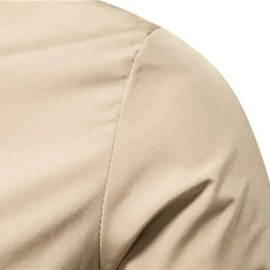Chaqueta Bomber Hombre de Poliéster Corte Slim Fit Cremallera