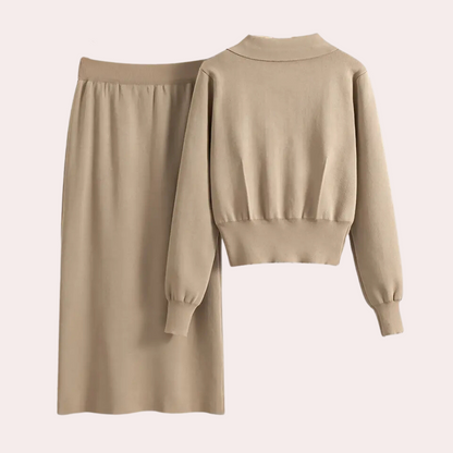 Vestido camisero Mujer Largo Manga Larga Botones