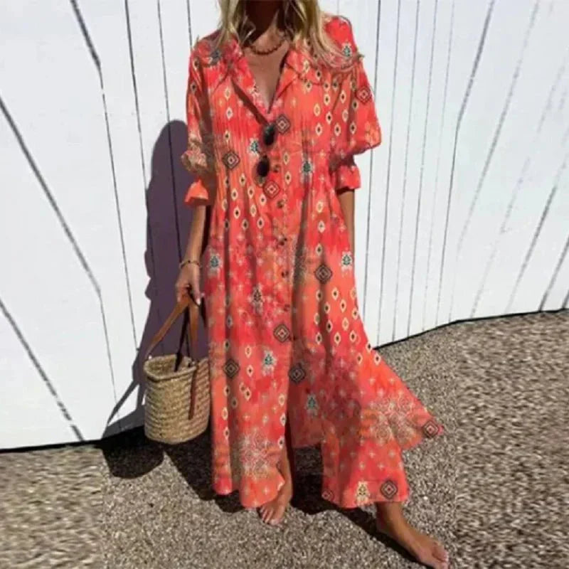 Vestido Boho Mujer Estilo Beachcomber