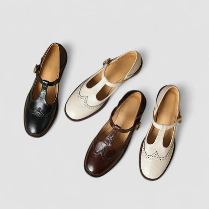 Zapatos Mary Jane Mujer con Correa Ajustable
