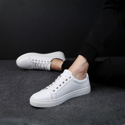 Zapatos de Vestir Hombre Piel Cordones Suela Plana