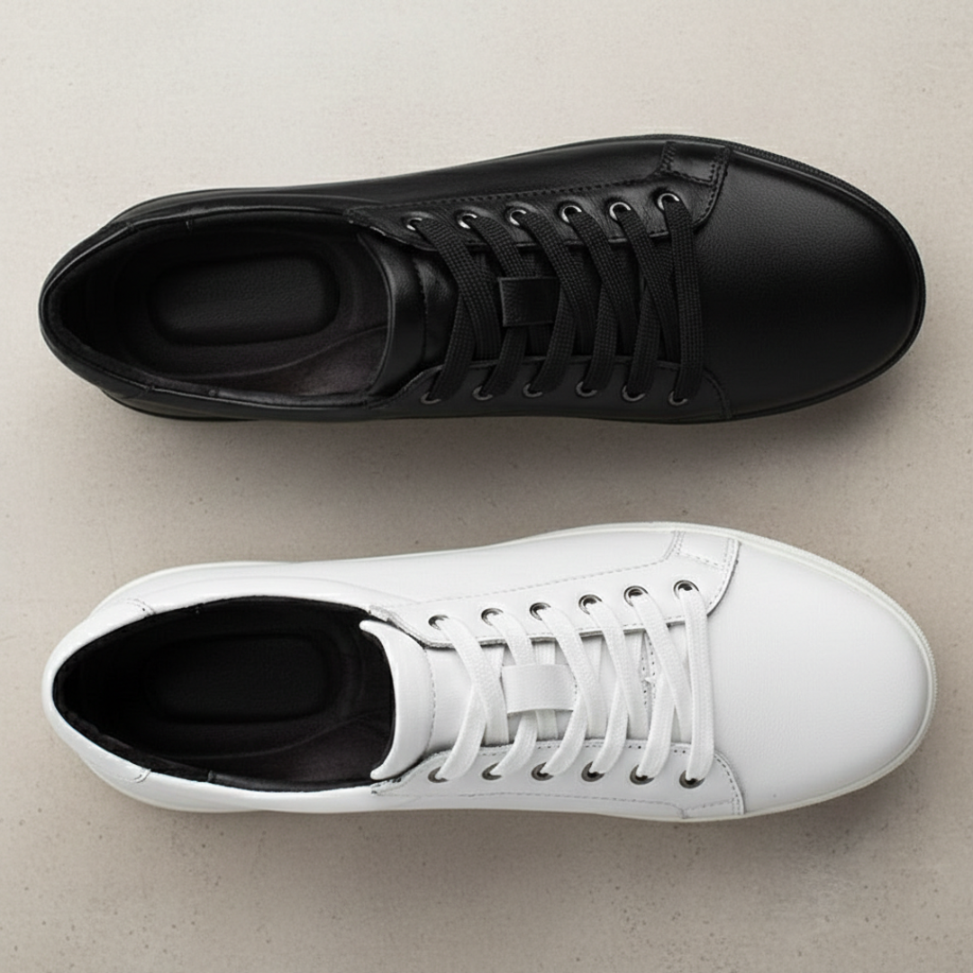 Zapatos de Vestir Hombre Piel Cordones Suela Plana